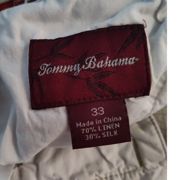 Tommy Bahama Men´s Plaid Shorts Linen Silk Ombre Light Weight and Classic Fit - Picture 5 of 7